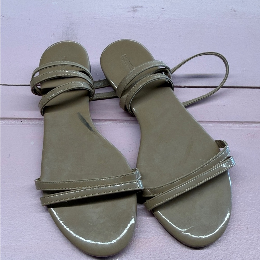 Forever 21 Beige Strappy Sandals